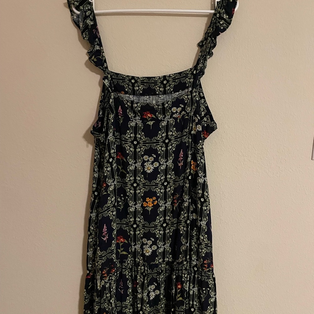 Agua Bendita X Target Dainty Floral Tile Print Mini Dress Size 1X - Picture 3 of 7